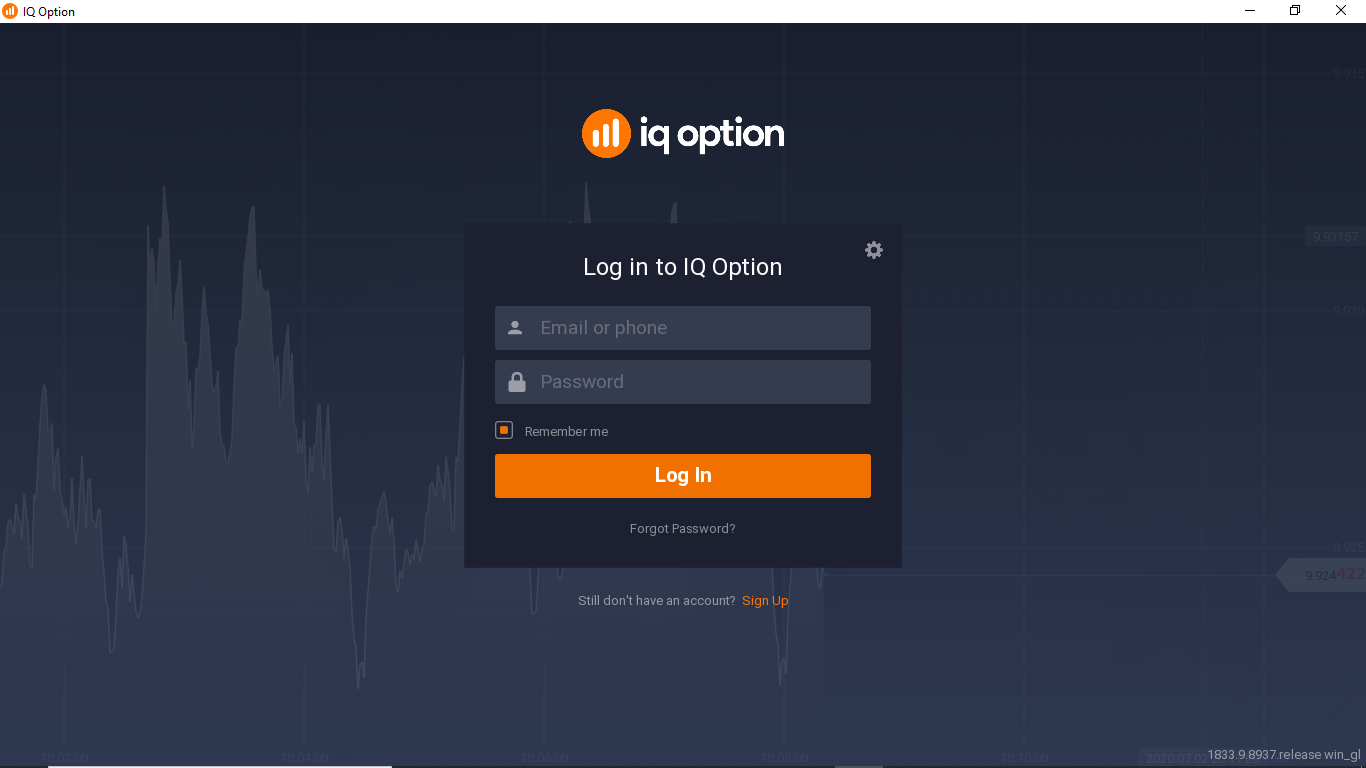 Registration on the IQ Option platform Registration on the IQ Option platform